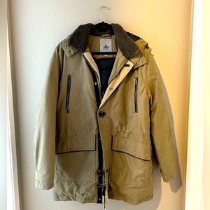 Brand new Rain Forest parka jacket.